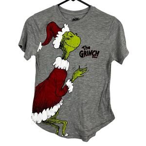 The Grinch Dr. Seuss Girls Med (7-9) Christmas T-shirt